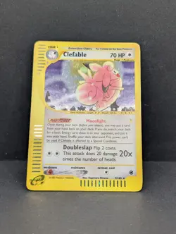 Clefable 007/165 Expedition Base Set Holo Ultra Rare Pokemon TCG Nintendo MP - Image 3