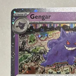 Gengar 094/165 Cosmos Holo Pokemon 151 SWSH Sam’s Club Exclusive - Image 2