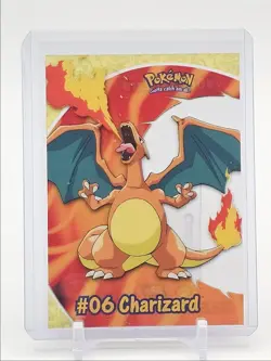 CHARIZARD 2000 TOPPS POKEMON TV ANIMATION EDITION CLEAR #PC3 06 Q1048 - Image 1