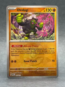 Pokemon - 057/131 Okidogi Master Ball SV Prismatic Evolutions PRE Rare Holo NM - Image 1
