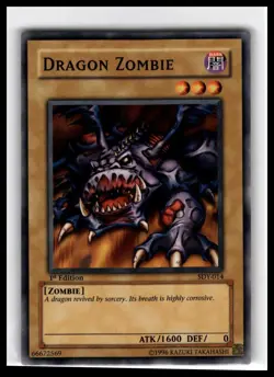 1st Edition Starter Deck: Yugi #SDY-014 Dragon Zombie - Image 1