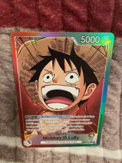 Monkey.D.Luffy (Alt Art) OP13-001 - Carrying On His Will (OP13) NM - Image 3