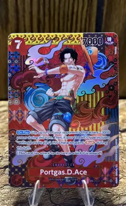 Portgas.D.Ace - OP02-013 (SP) - Two Legends (OP08) LP - Image 1