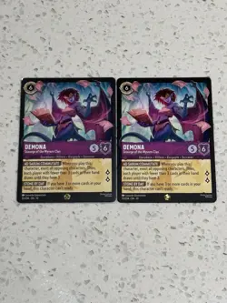 Disney Lorcana x2 Demona Scourge of the Wyvern Clan 55/204 Whispers in the Well - Image 1