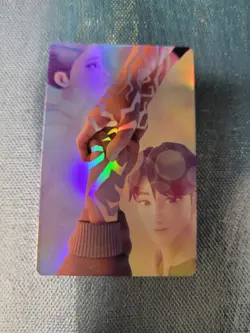 McDonald's Kpop Demon Hunter Card Rumi & Jinu Hands Holo Ultra Rare - Image 2