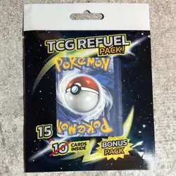 Pokemon TCG Refuel Pack Bonus Pack 15 Cards - Image 1