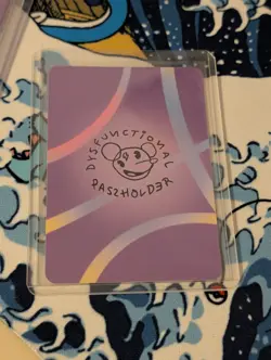 Pokenots 151 Eevee Eve 00133 Dysfunctional Passholders NM Pokemon Parody Card - Image 4