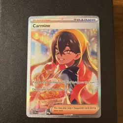 Carmine 217/167 Sir Twilight Masquerade TWM Pokemon Card - Image 1