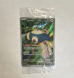 Pokemon Snorlax 051 Sv: Scarlet & Violet Promo Holo Basic Beast 150HP TCG Card - Image 1