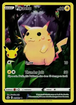 Pokemon Card - Pikachu Celebrations 005/025 Holo Rare 2021 - Image 1
