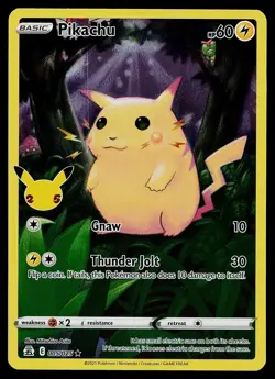 Pokemon Card - Pikachu Celebrations 005/025 Holo Rare 2021 - Image 1