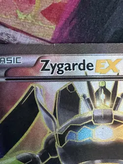 Pokemon Card TCG Zygarde EX 54a/124 Fates Collide Alternate Art Holo MP - Image 2