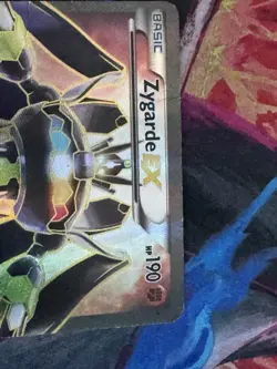 Pokemon Card TCG Zygarde EX 54a/124 Fates Collide Alternate Art Holo MP - Image 3