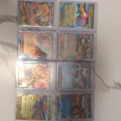 Pokemon TCG 8 Holo Cards Lot - mega EX lot - Image 1