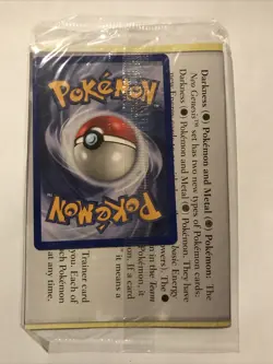 Marill Promo Wizards Black Star #29 Vintage Pokemon Card Sealed - Image 1