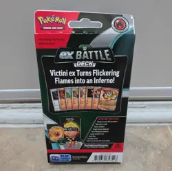 Pokemon Cards - EX Battle Decks - VICTINI EX (60-Card Deck, Deck Box, Coin+) NEW - Image 2