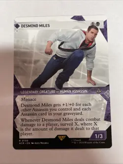 Desmond Miles (Showcase) Universes Beyond: Assassin's Creed Rare #0130 - Image 1