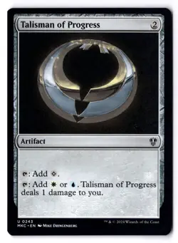 Talisman Of Progress NM* Commander Murders At Karlov Manor 0243 mtg -UnltdCards - Image 1
