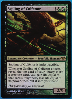 Sapling of Colfenor FOIL Eventide PLD Black Green Rare CARD (501255) ABUGames - Image 1