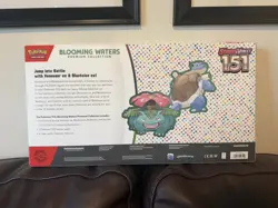 Pokemon TCG Scarlet & Violet 151 Blooming Waters Premium Collection Box Sealed - Image 2