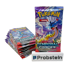 Lot of (11) Pokemon TCG Scarlet & Violet Temporal Forces Booster Packs SEALED - Image 1
