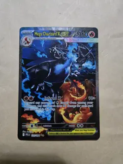Mega Charizard X ex Pokemon TCG: Phantasmal Flames 125/094 SIR Pack Fresh - Image 1