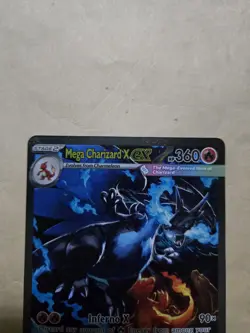 Mega Charizard X ex Pokemon TCG: Phantasmal Flames 125/094 SIR Pack Fresh - Image 2