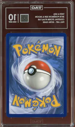 2018 Pokemon Sun & Moon Celestial Storm #166 Tate & Liza TAG 10 - Image 2
