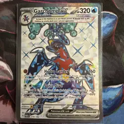 Pokemon Garchomp EX Holo Ultra Rare TCG Card Paradox Rift 219/182 - Image 1