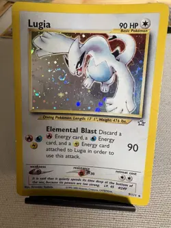The Pokemon Company Lugia 9/111 Neo Genesis Holo Rare Unlimited 90 HP English - Image 1