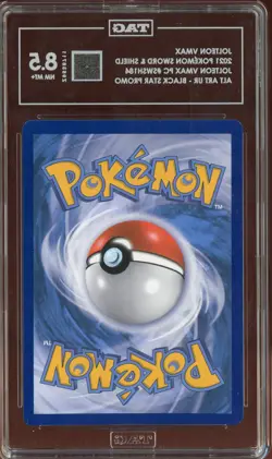 2021 Pokemon SWSH BSP #SWSH184 Jolteon VMAX ALT ART TAG 8.5 NM MT+ - Image 2