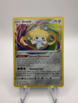 Jirachi 119/185 Pokemon SWSH04: Vivid Voltage | Amazing Rare | NM - Image 1