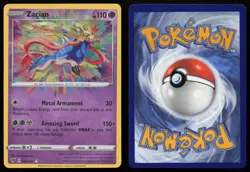 Zacian 082/185 Amazing Rare Vivid Voltage Pokemon NM - Image 3