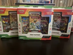 Pokemon First Partner Illustration Collection: Series 1 - Brand New Sealed - Image 1