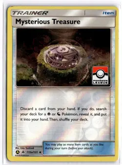 Pokemon TCG Mysterious Treasure - (Pokemon League) 113a/131 Reverse Holo - Image 1
