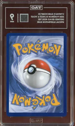 2025 Pokemon Destined Rivals #232 Cynthia's Garchomp ex SIR TAG 9 MINT - Image 2