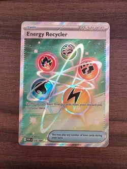 NM Energy Recycler Full Art 108/088 Perfect Order Pokemon TCG - Image 1