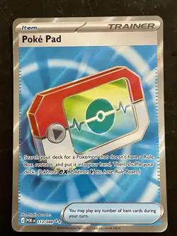 Poke Pad 113/088 Pack Fresh Perfect Order Full Art Pokemon TCG Rare - Image 1
