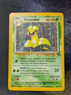 Pokemon Victreebel Jungle 14/62 Holographic Rare - LP - Image 1