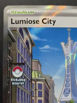 Pokemon TCG: Perfect Order - Lumiose City (111/088) Trainer Full Art Holo Rare - Image 2
