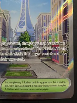 Pokemon TCG: Perfect Order - Lumiose City (111/088) Trainer Full Art Holo Rare - Image 4