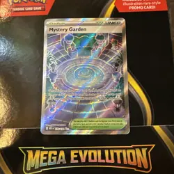 Mystery Garden 172/132 Ultra Rare Full Art Pokemon Mega Evolution - Image 1