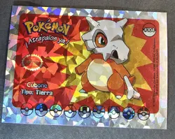 CUBONE X MAROWAK EVOLUTION LOT - WHOS THAT POKEMON VINTAGE 1997 CCG HOLO - Image 2