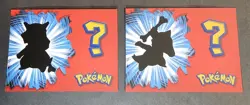 CUBONE X MAROWAK EVOLUTION LOT - WHOS THAT POKEMON VINTAGE 1997 CCG HOLO - Image 4