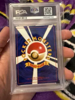 1997 Japanese Pokemon Pocket Monster Rocket Grimer Banned Art PSA 8 NM-MT - Image 2