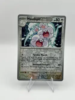 Maushold 158/191 Reverse Holo Pokemon TCG: SV Surging Sparks - Image 1