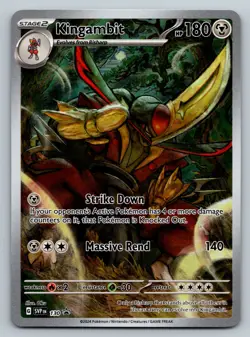 Kingambit - SVP130 - Pokemon Scarlet & Violet Promo Ultra Rare Holo NM - Image 1