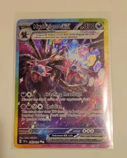 Pokemon TCG Surging Sparks Hydreigon EX 240/191 SIR - Image 1