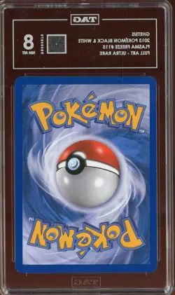 2013 Pokemon B&W Plasma Freeze #115 Ghetsis Full Art TAG 8 NM-MT - Image 2