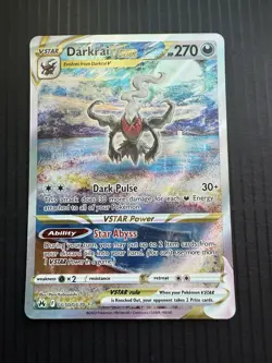 Darkrai VSTAR GG50/GG70 Pokemon Crown Zenith Galarian Gallery Ultra Rare Holo - Image 1